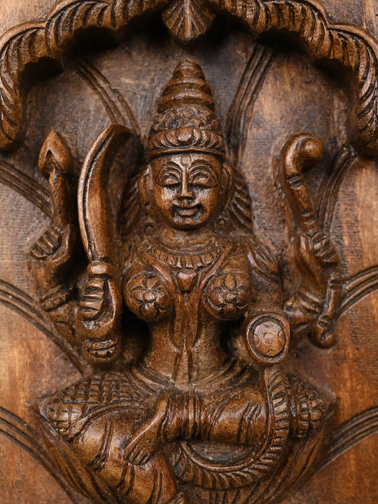 Vertical Astalakshmi Wall Mount Panel 45"