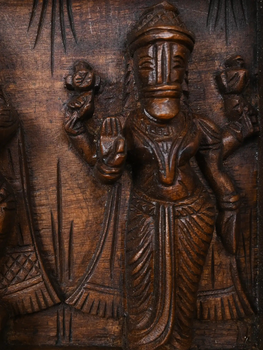 Ten Avathars With  Lord Vishnu Reclining Posture on the Serpent Adisesha 45"