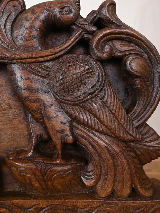 41" Floral Gaja Ganesh With Annam Panel