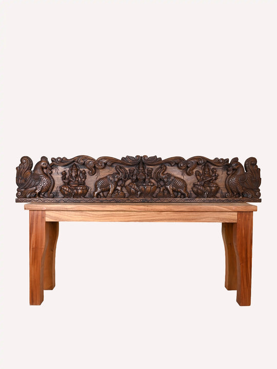 God & Goddess wooden panel