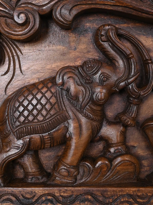 60"God With Goddess Horizondal Panel