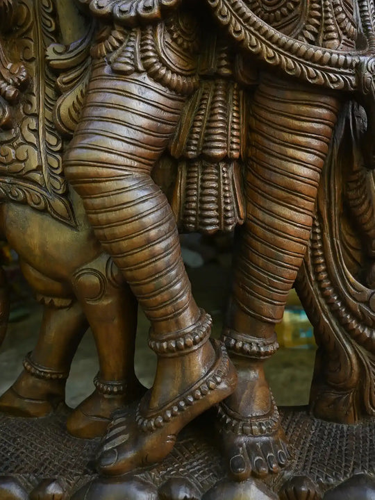 7Ft Jaliwork Krishna’s Melody and Radha’s Grace Captured