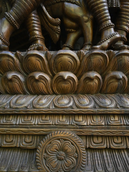 7Ft Jaliwork Krishna’s Melody and Radha’s Grace Captured