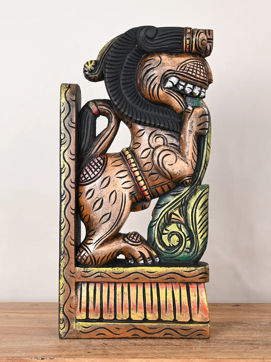 Vibrant Yali Bracket Set for Heritage Interiors 16"