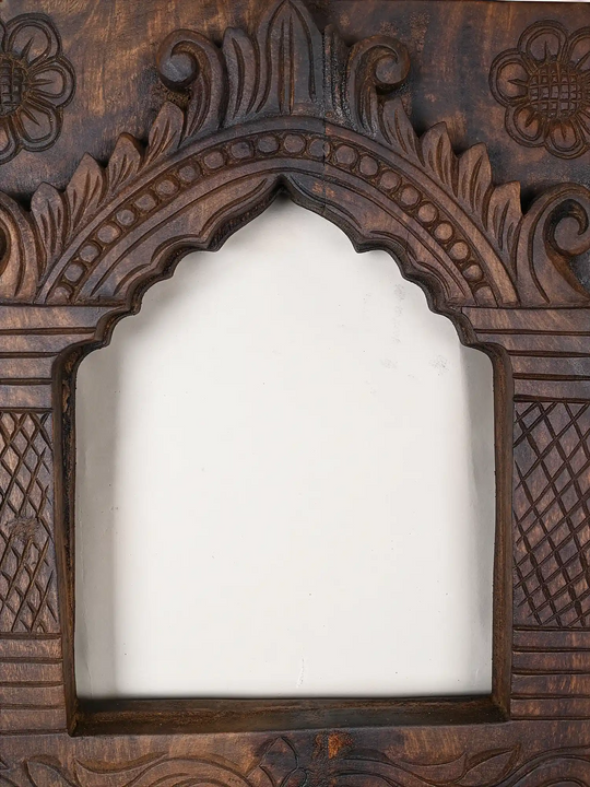 24" Wooden Mirror frame for wall decor