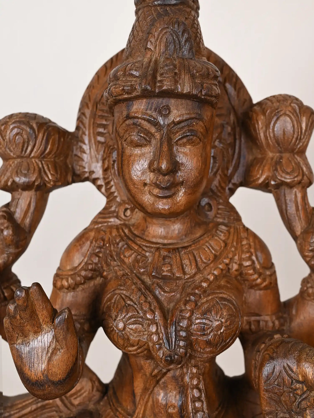Elegant Lakshmi Idol for Spiritual & Home Decor 18"