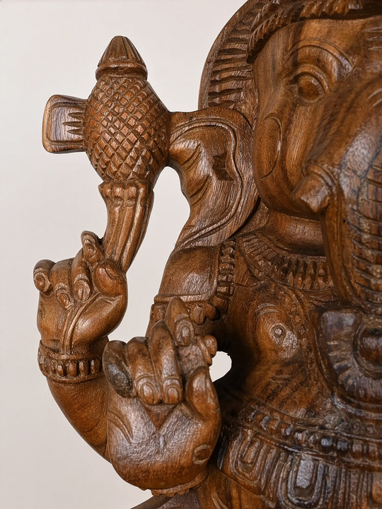 24"Elegant Handcrafted Ganesha Sculpture