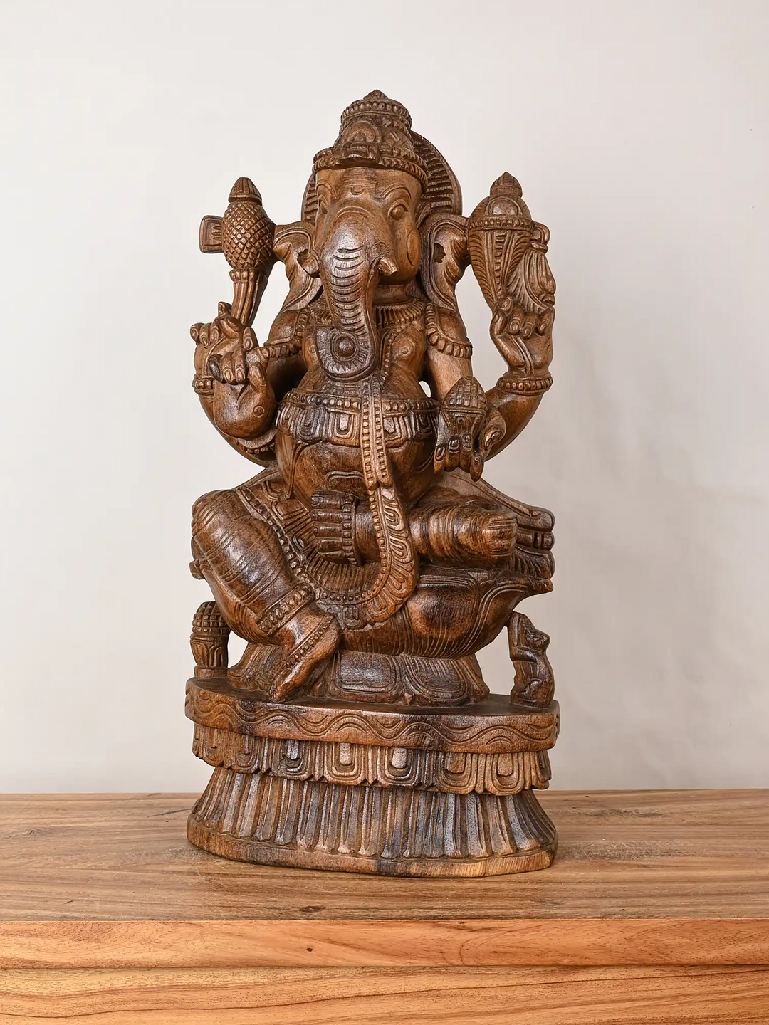 24"Elegant Handcrafted Ganesha Sculpture
