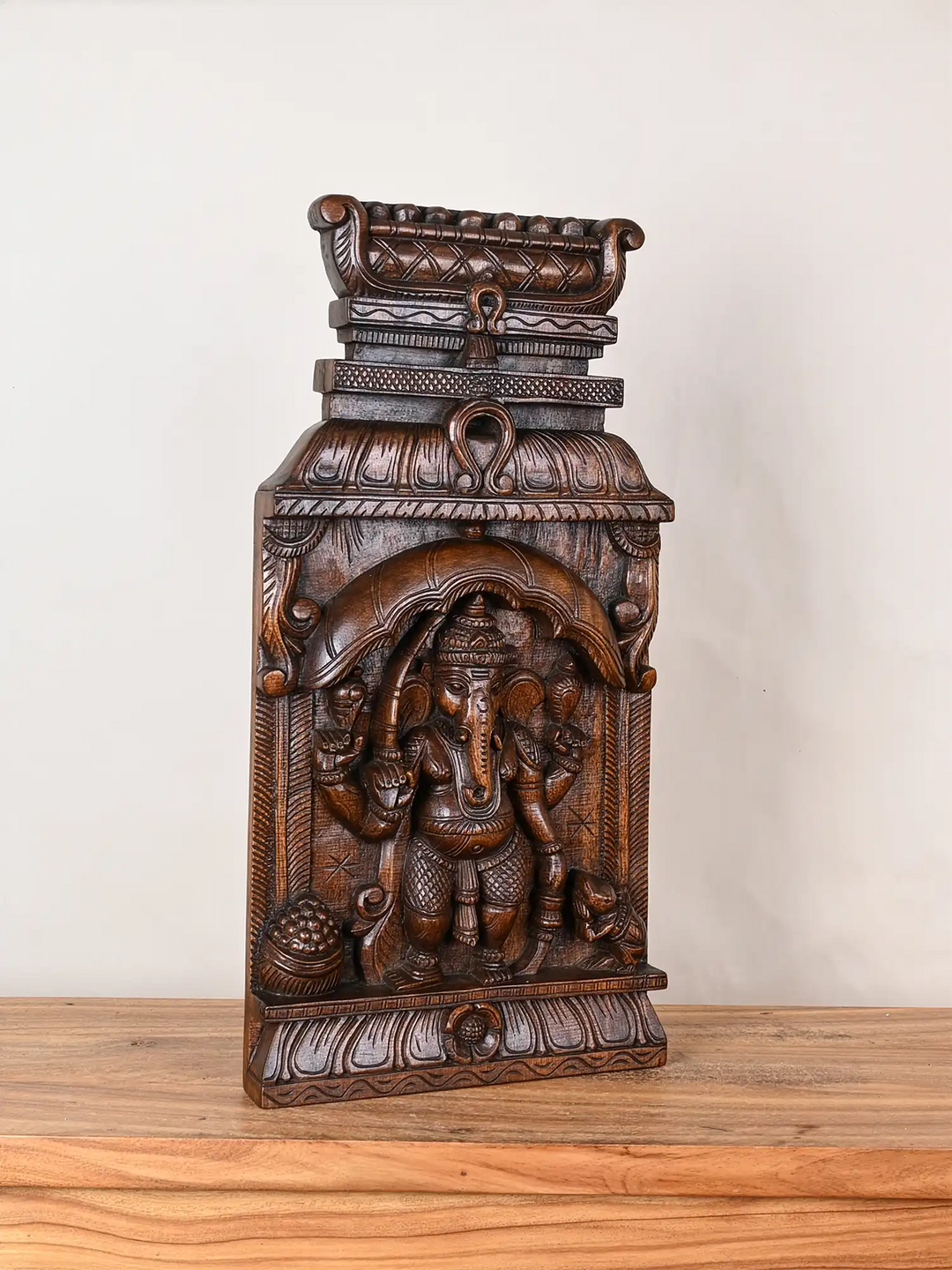 24" temple style vinayaga kavadi wall mount