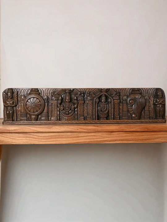 Balaji Standing wooden Wall Panel "