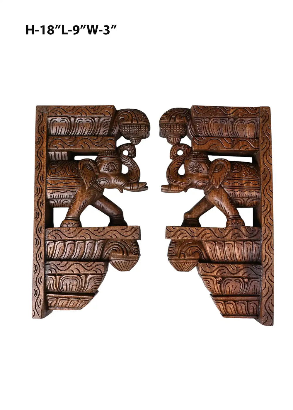 Wooden Elephant brackets