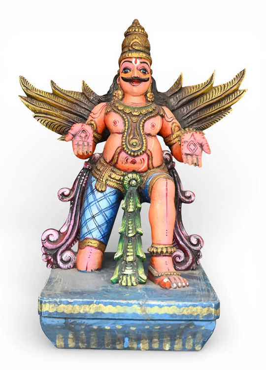 Ethnic Wooden Garuda vaaganam