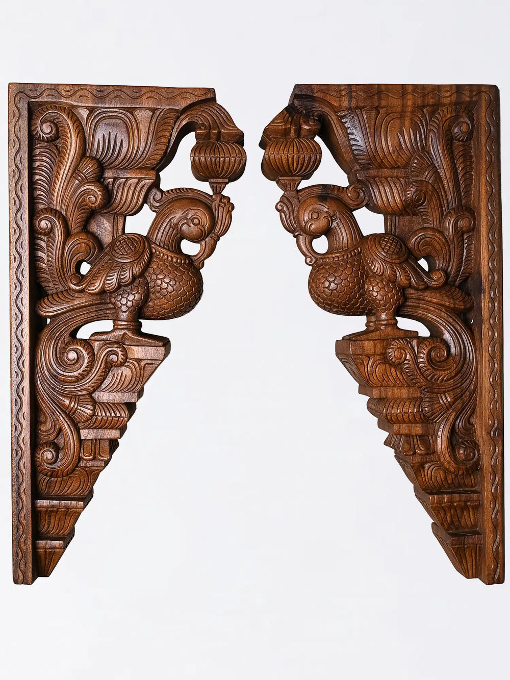 2Ft wooden hamsa wall brackets