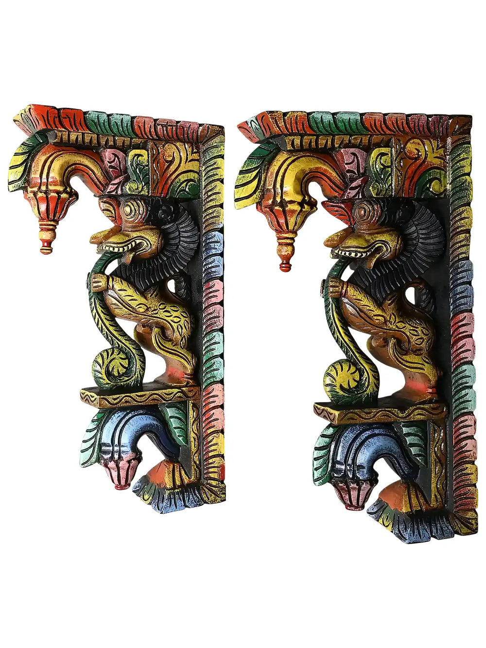  Wooden Yaazi Wall Brackets 18"