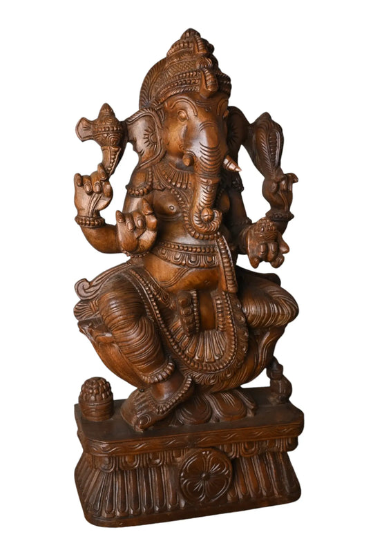spiritual wooden sculpture