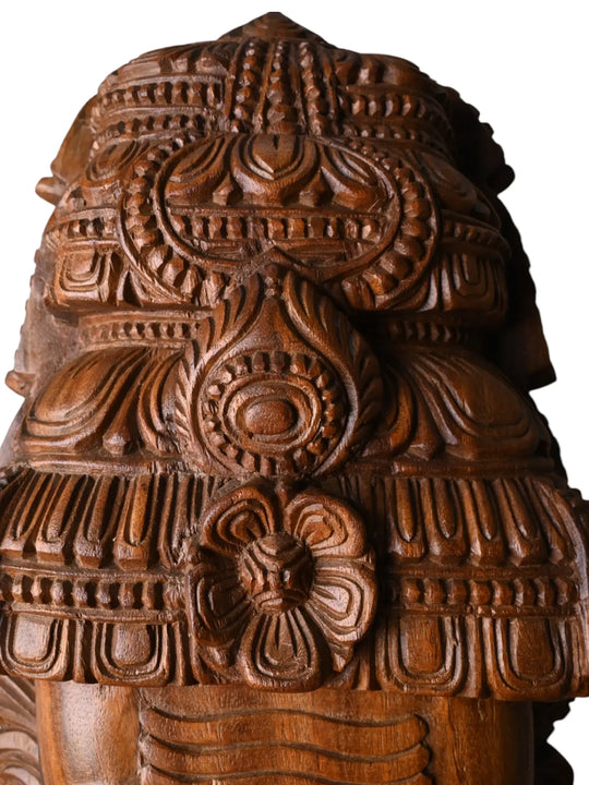 Spiritual Garuda Wooden Wall Sculpture