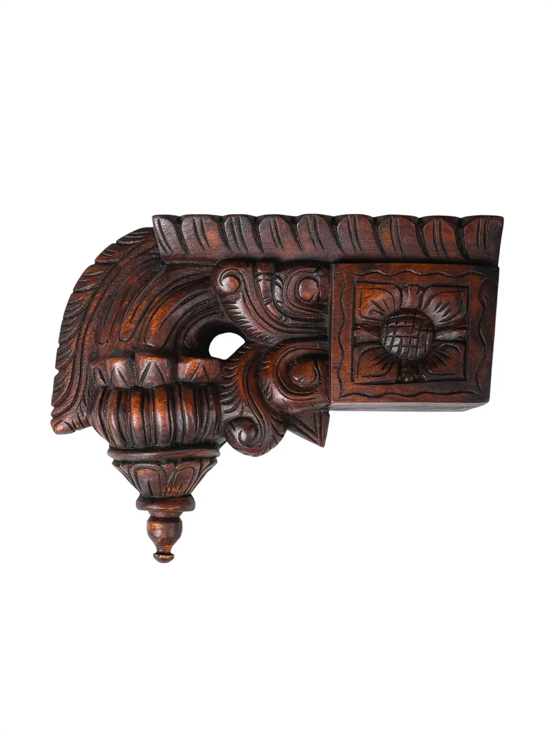 Antique style wooden decorative brackets