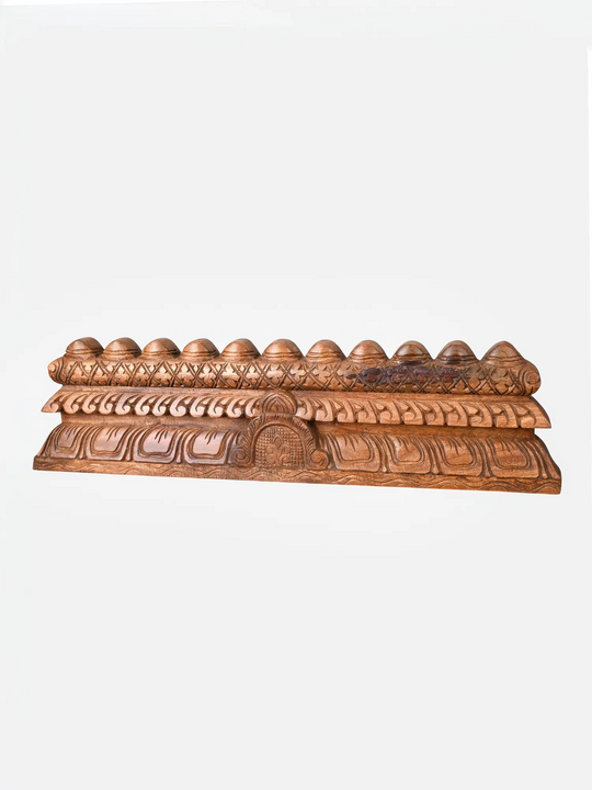 Traditional Spiritual Wooden Temple Wall Ornament