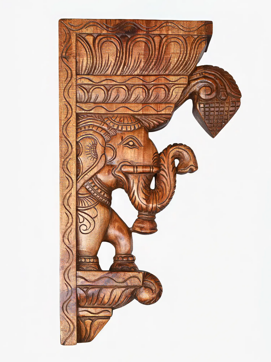 Premium Handcrafted Elephant Wall Bracket