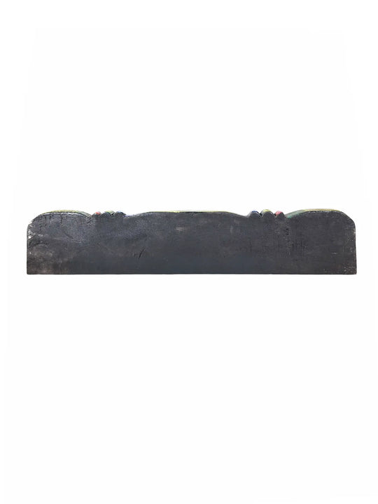 Wooden Tirupati Balaji Wall Panel - Handcrafted Temple Wood Carving 36''