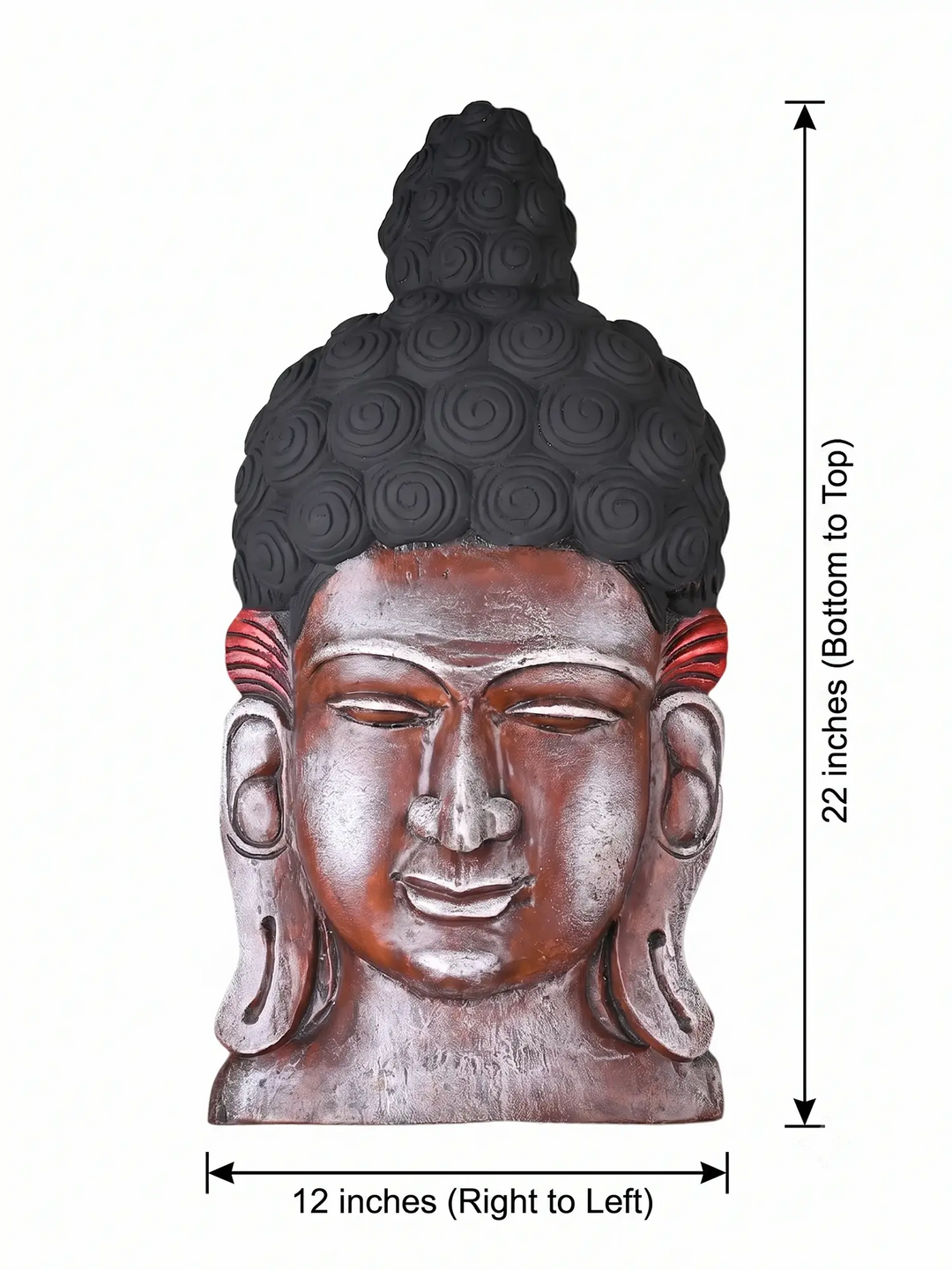 Spiritual wooden Buddha wall art for peaceful home interiors