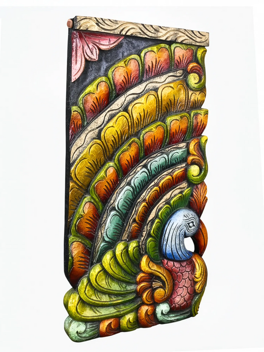 Multicolour Wooden Annam Wall Mount