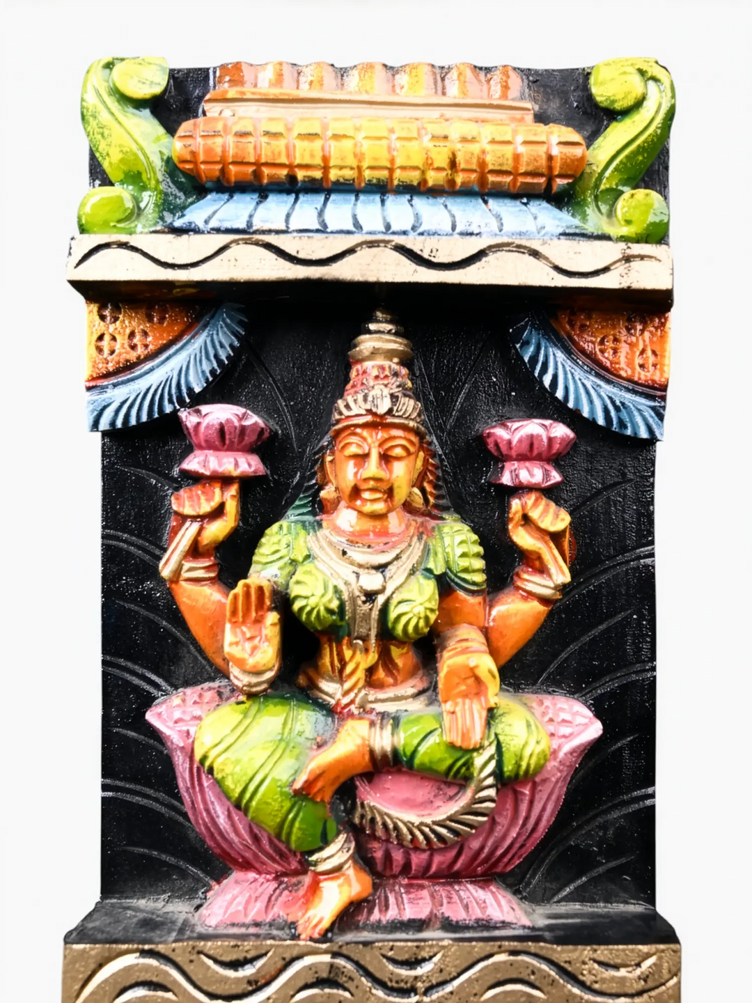 Multicolour Wooden Spiritual Wall Decor Panels