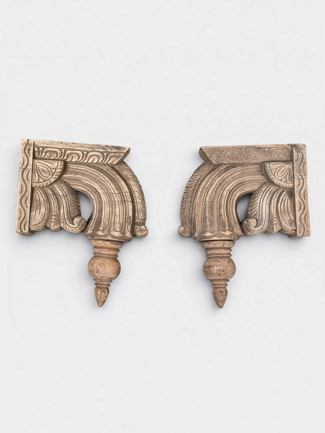 Premium carved wooden wall corbels for luxury interior decor