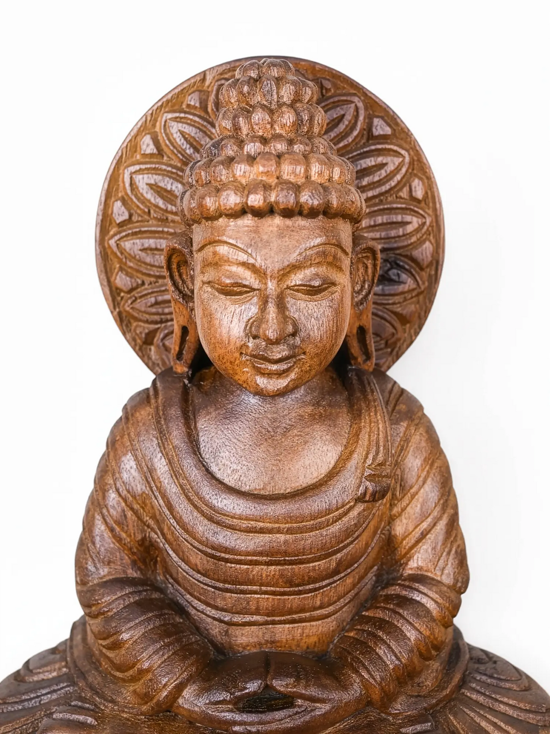 Premium wooden Buddha sculpture for peaceful home decor