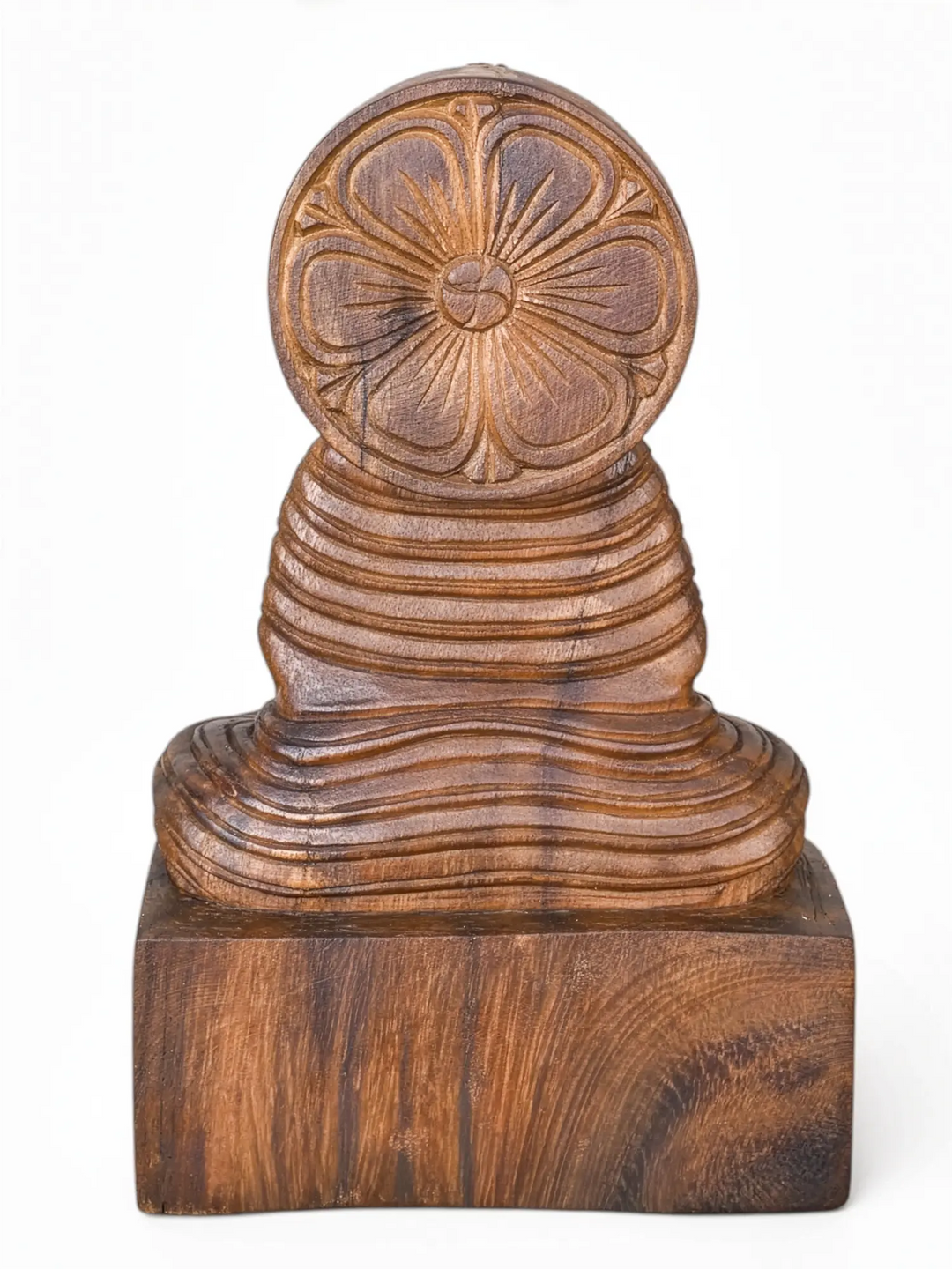 Wooden Buddha home decor sculpture made from premium wood