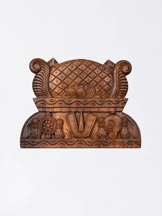 Handmade wooden temple Gopuram wall art for home decor