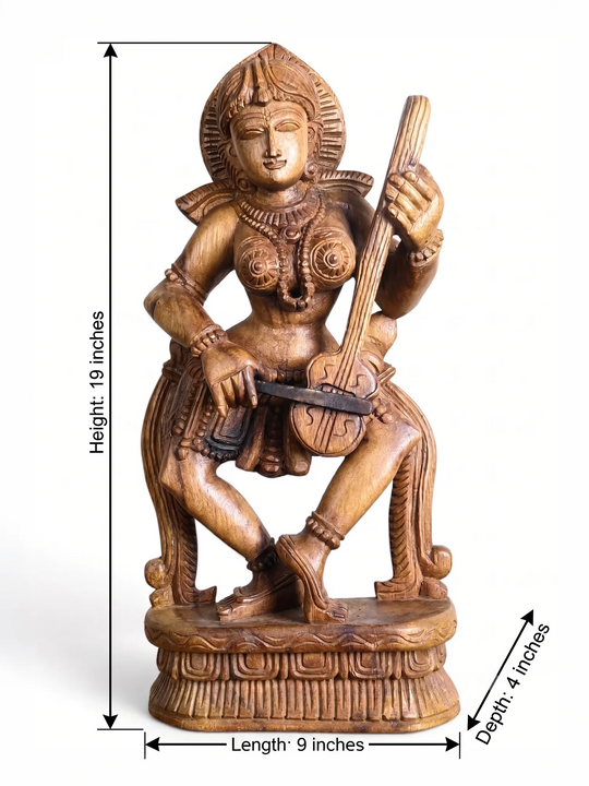 Apasara Playing the Veena 19"