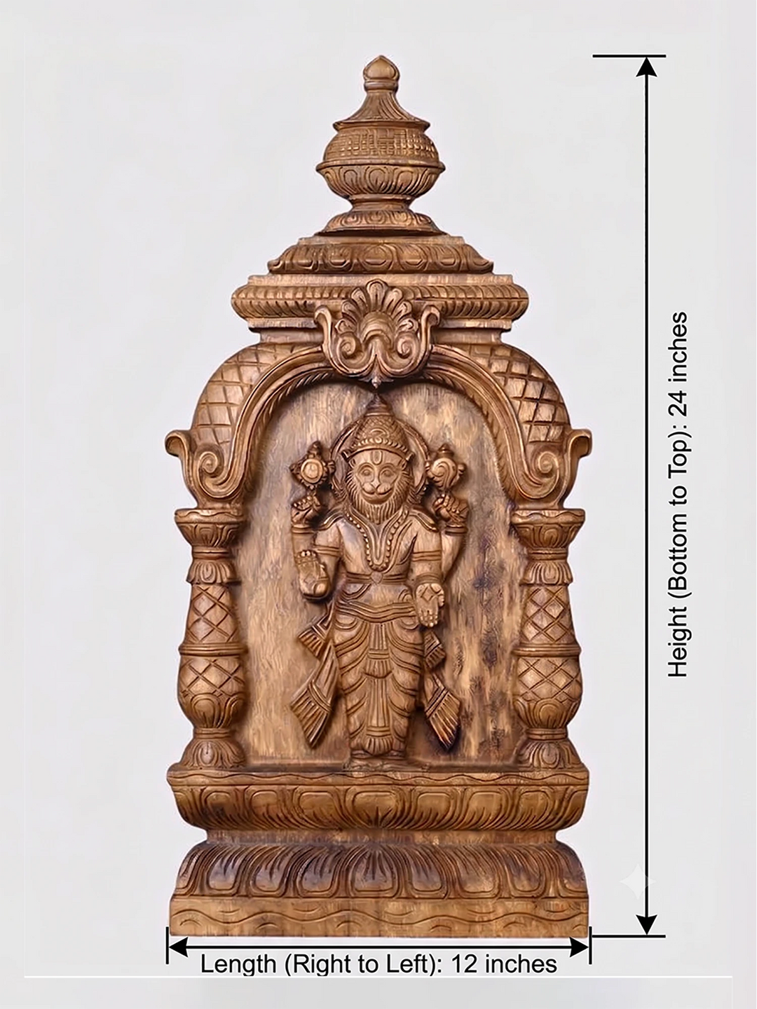Traditional Lord Narasimha wall decoration