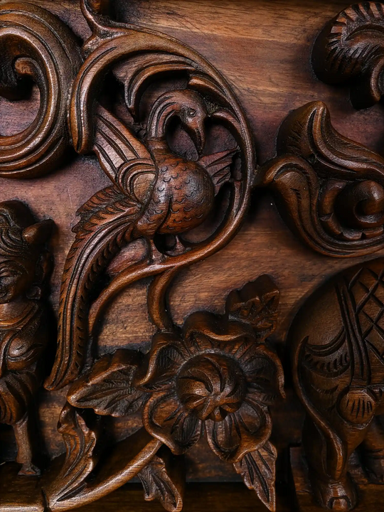 Gajalakshmi With Kamadhenu panel 42"