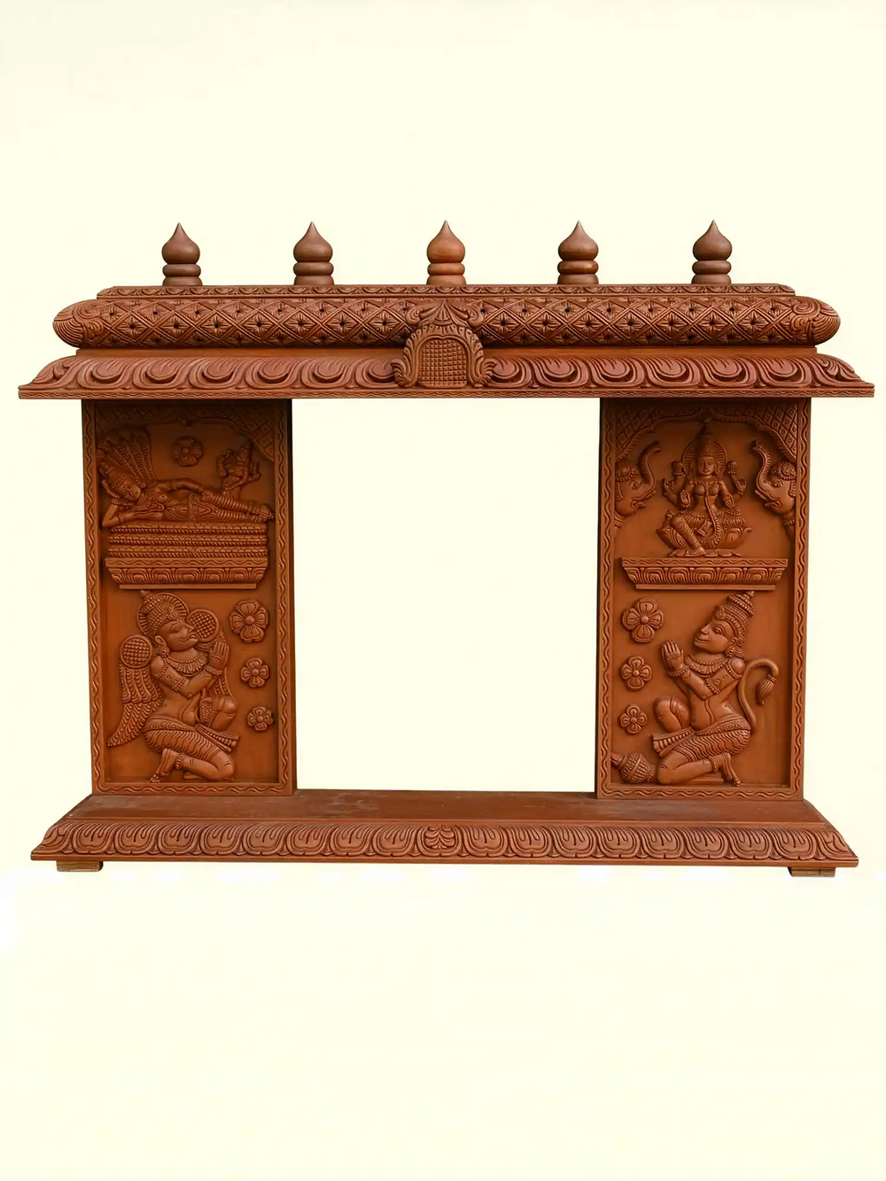 Wooden pooja mandapam