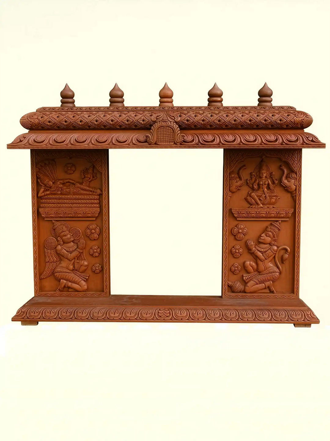 Wooden pooja mandapam