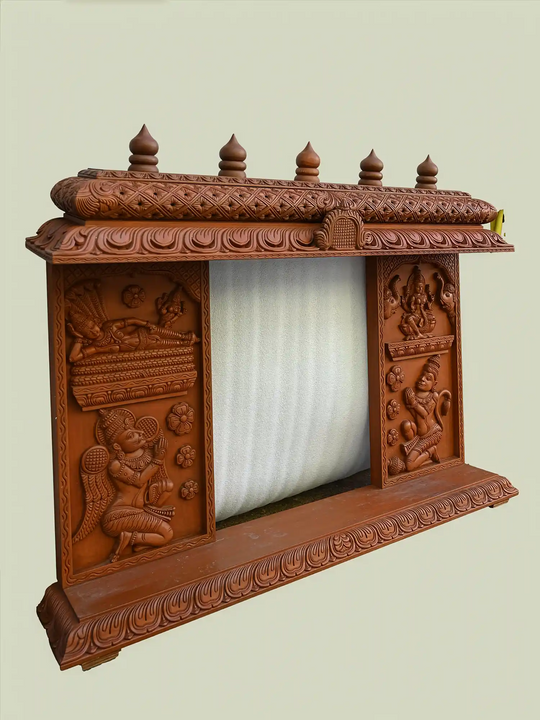 Wooden pooja mandapam