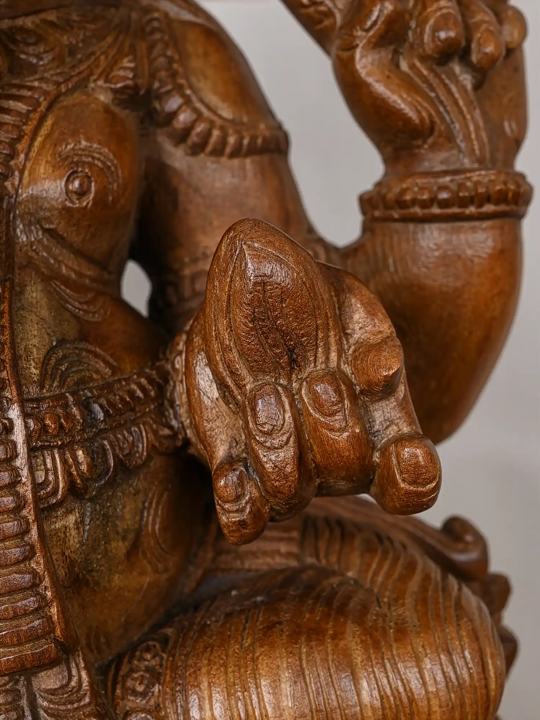 2ft Graceful Ganesha on Lotus Pedestal