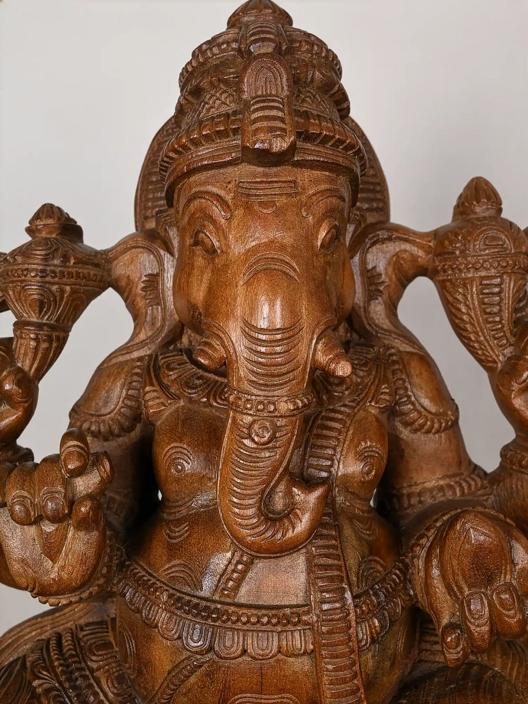 2ft Graceful Ganesha on Lotus Pedestal