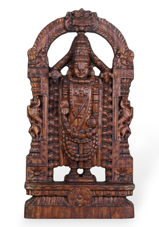  Lord Venkateswara wooden