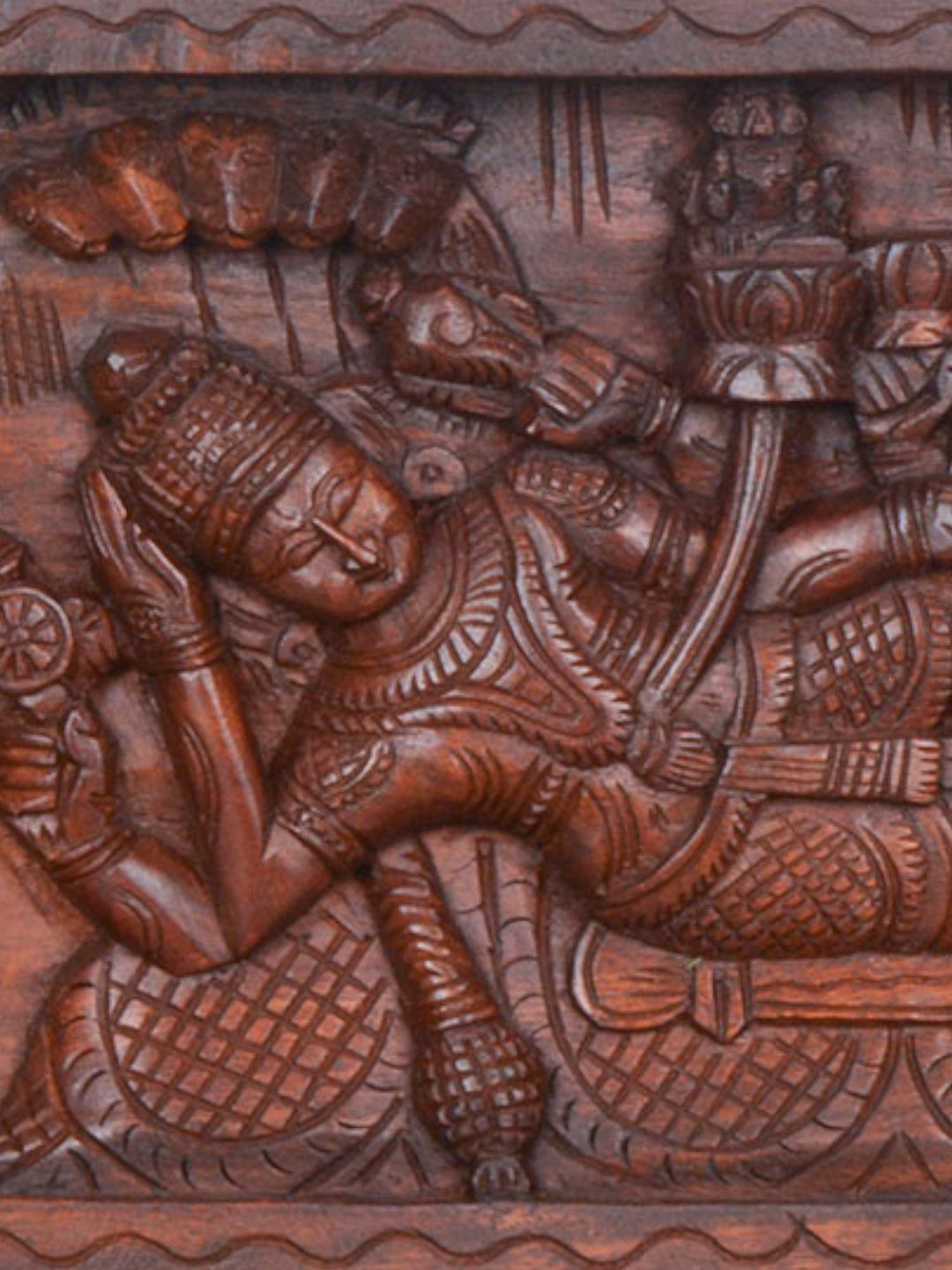 Tiruchirapalli Sri Ranganathar conch&chakra panel 48"