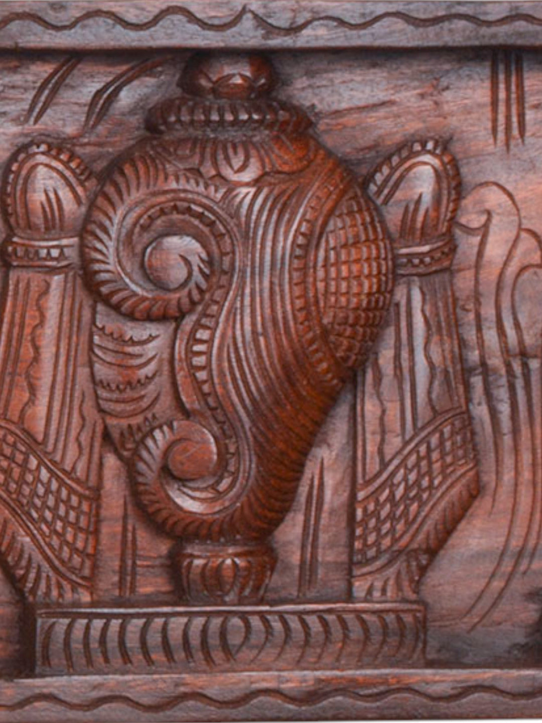 Tiruchirapalli Sri Ranganathar conch&chakra panel 48"