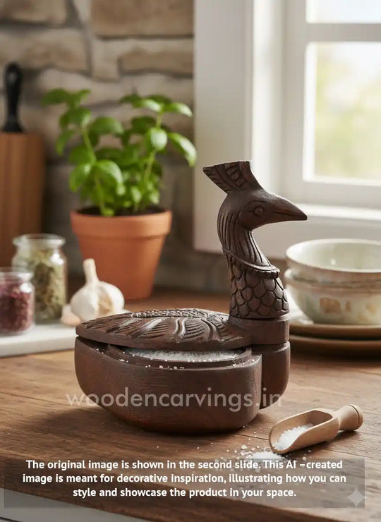 wooden hamsa for kitchen use