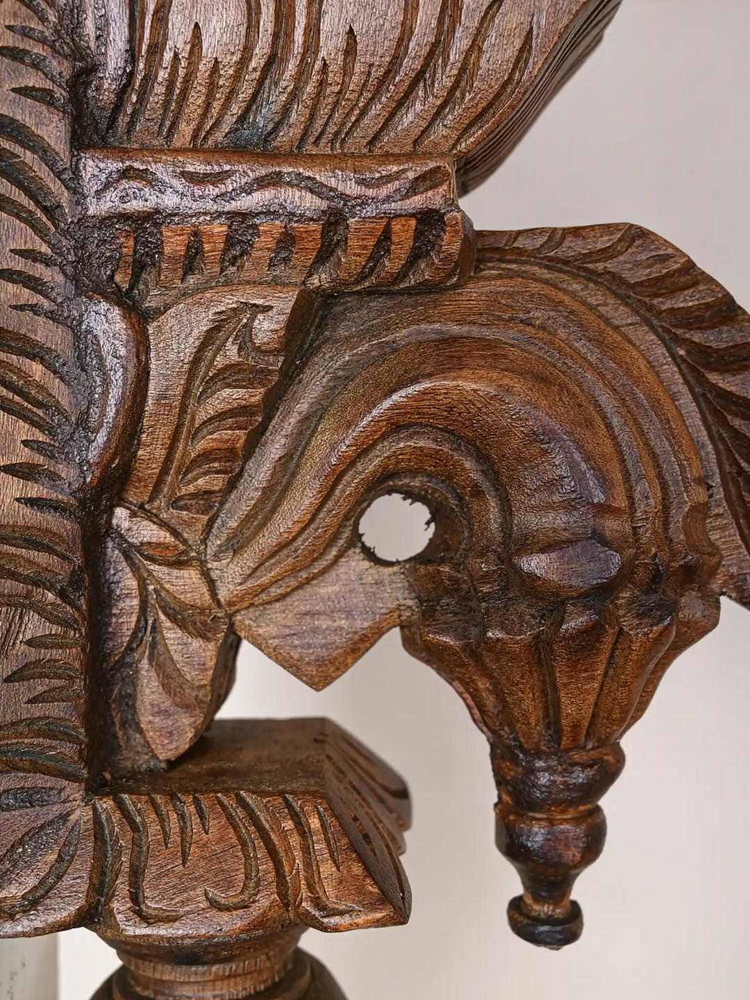 21" Bodhil Style Elephant Wall Brackets