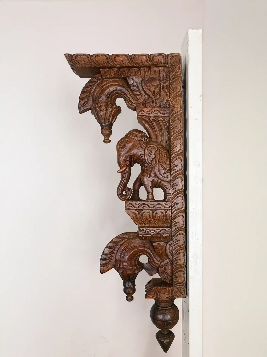 21" Bodhil Style Elephant Wall Brackets