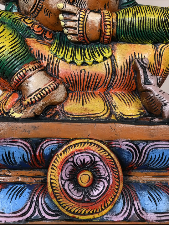 Decorative Ganesha Murti Statue 24"