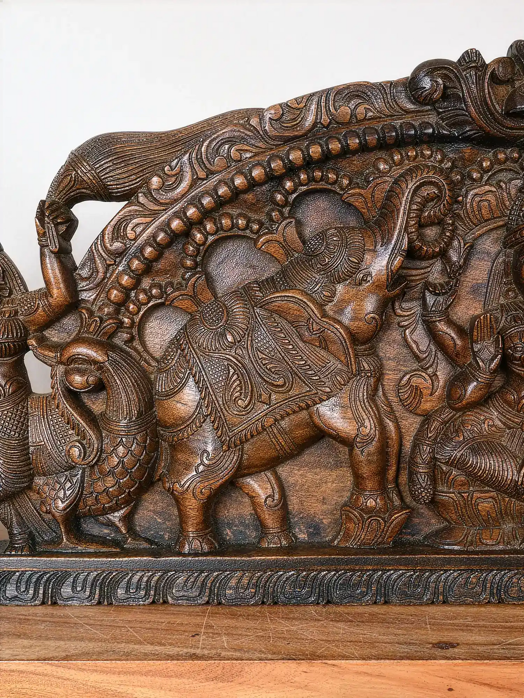 Prabhavali Horizontal Gajalakshmi Panel 42"