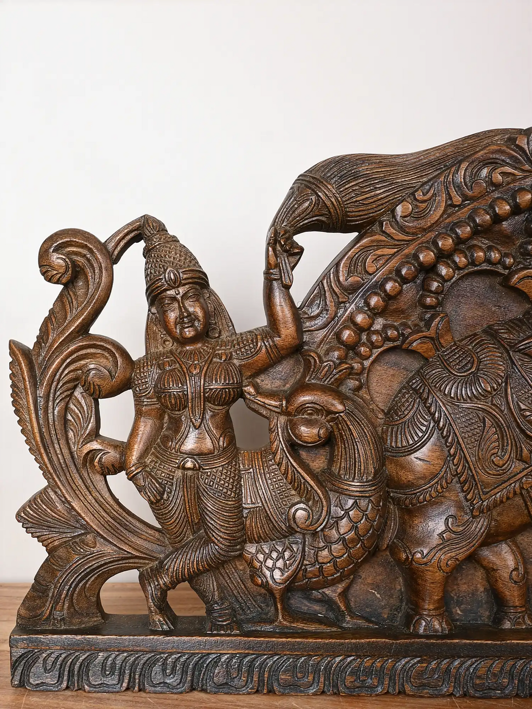 Prabhavali Horizontal Gajalakshmi Panel 42"