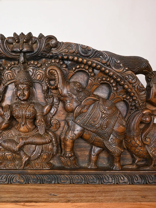 Prabhavali Horizontal Gajalakshmi Panel 42"