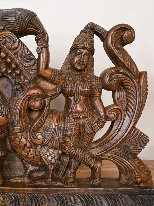 Prabhavali Horizontal Gajalakshmi Panel 42"